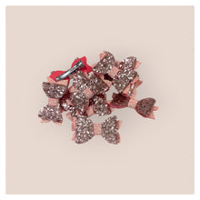 Load image into Gallery viewer, Pink Glitter Hair Bows • 2 x Pack •