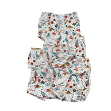 Load image into Gallery viewer, White Space Rockets Baby & Children's Bummies • READY TO SHIP • Kids Shorts •