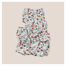 Load image into Gallery viewer, White Space Rockets Baby & Children's Bummies • READY TO SHIP • Kids Shorts •