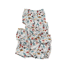Load image into Gallery viewer, White Space Rockets Baby & Children's Bummies • READY TO SHIP • Kids Shorts •