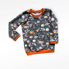 Load image into Gallery viewer, Autumn Pumpkins Baby & Children's Jumper • READY TO SHIP • 12-18 Months •