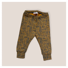 Load image into Gallery viewer, Mustard & Navy Baby & Childrens Criss Cross Leggings • Kids • READY TO SHIP •