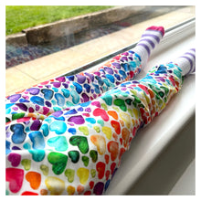 Load image into Gallery viewer, Rainbow Heart Baby & Child Leggings • READY TO SHIP • Kids •