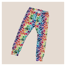 Load image into Gallery viewer, Rainbow Heart Baby & Child Leggings • READY TO SHIP • Kids •
