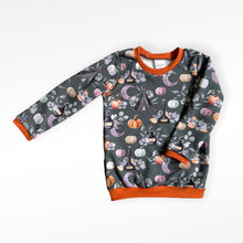 Load image into Gallery viewer, Autumn Pumpkins Baby & Children's Jumper • READY TO SHIP • 12-18 Months •