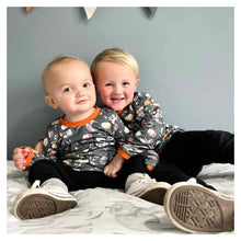 Load image into Gallery viewer, Autumn Pumpkins Baby & Children's Jumper • READY TO SHIP • 12-18 Months •