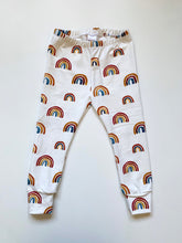 Load image into Gallery viewer, Autumn Rainbows Baby & Children's Leggings • ORGANIC • MADE TO ORDER • Kids Leggings •
