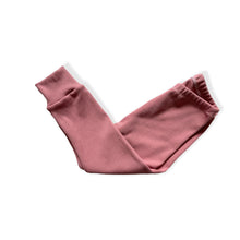 Load image into Gallery viewer, Dusty Pink Ribbed Baby & Child's Leggings • READY TO SHIP • Kids • 18-24 Months •