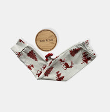 Load image into Gallery viewer, Buffalo Plaid Deer Baby & Children's Leggings • MADE TO ORDER • Kids Leggings • Christmas •