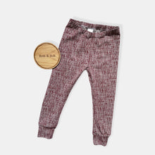 Load image into Gallery viewer, Red Criss Cross Baby & Children's Leggings • MADE TO ORDER • Kids Leggings •