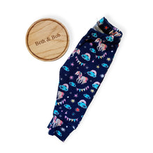 Load image into Gallery viewer, Navy Unicorns Baby & Children's Leggings • READY to SHIP • Kids •