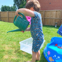 Load image into Gallery viewer, Blue Sharks T-Shirt • MADE TO ORDER •