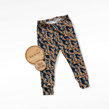 Load image into Gallery viewer, Orange Berry Leggings • ORGANIC • MADE TO ORDER •