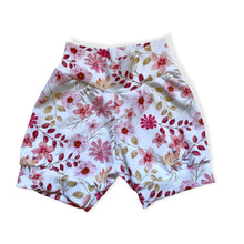 Load image into Gallery viewer, Pink Floral Baby & Children's Cuffed Shorts • READY TO SHIP •
