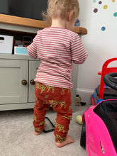 Load image into Gallery viewer, Rusty Leopard Baby & Children's Leggings • ORGANIC • MADE TO ORDER • Kids •