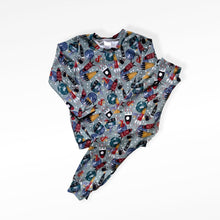 Load image into Gallery viewer, Space Rockets Baby & Children's Cuffed Trousers • MADE TO ORDER • Kids •