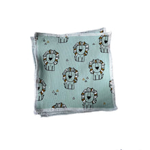 Load image into Gallery viewer, Reusable Wipes • Green Lions • READY TO SHIP • Baby & Children's • Kids •