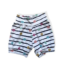 Load image into Gallery viewer, Blue Daisy Baby & Children's Cuffed Shorts • READY TO SHIP • Kids • 3-4 Years •