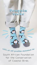 Load image into Gallery viewer, Save The Penguins Bamboo Socks for Kids • READY TO SHIP •
