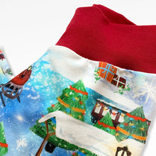 Load image into Gallery viewer, Christmas Trains Baby & Children's Lightweight Joggers • MADE TO ORDER • Kids Joggers •
