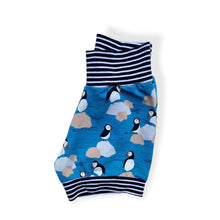 Load image into Gallery viewer, Blue Puffins Baby & Children's Cuffed Shorts • READY TO SHIP • Kids Shorts • 3-6 Months •