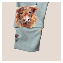 Load image into Gallery viewer, Highland Cow Baby & Children's Romper • READY TO SHIP • Kids Romper •
