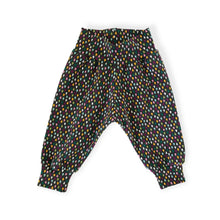 Load image into Gallery viewer, Grey Rainbow Drops Baby & Children's Cuffed Trousers • READY to SHIP • Kids •