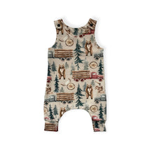 Load image into Gallery viewer, Bears & Trucks Baby & Children's Romper • READY TO SHIP • Kids •