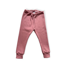 Load image into Gallery viewer, Dusty Pink Ribbed Baby & Child's Leggings • READY TO SHIP • Kids • 18-24 Months •
