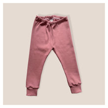 Load image into Gallery viewer, Dusty Pink Ribbed Baby & Child's Leggings • READY TO SHIP • Kids • 18-24 Months •