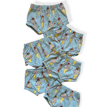Load image into Gallery viewer, Ice Cream Baby & Children's Bummies • READY TO SHIP • ORGANIC • Kids •