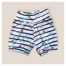 Load image into Gallery viewer, Blue Daisy Baby & Children's Cuffed Shorts • READY TO SHIP • Kids • 3-4 Years •