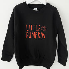Load image into Gallery viewer, Little Pumpkin Baby & Children's Sweatshirt • MADE TO ORDER •