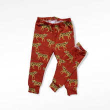 Load image into Gallery viewer, Rusty Leopard Baby & Children's Leggings • ORGANIC • MADE TO ORDER • Kids •