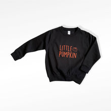 Load image into Gallery viewer, Little Pumpkin Baby & Children's Sweatshirt • MADE TO ORDER •