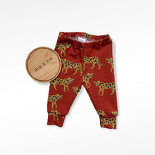 Load image into Gallery viewer, Rusty Leopard Baby & Children's Leggings • ORGANIC • MADE TO ORDER • Kids •