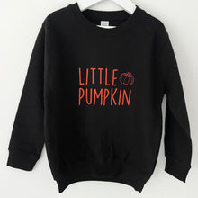 Load image into Gallery viewer, Little Pumpkin Baby & Children's Sweatshirt • MADE TO ORDER •