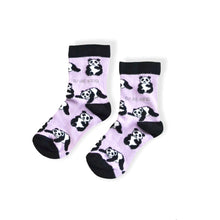 Load image into Gallery viewer, 'Save The Pandas' Bamboo Socks for Kids • READY TO SHIP •