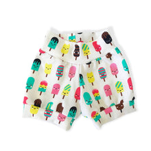 Load image into Gallery viewer, White Ice Lollies Baby & Children's Cuffed Shorts • READY TO SHIP • 12-18 Months • Kids Shorts •