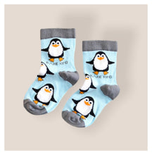 Load image into Gallery viewer, Save The Penguins Bamboo Socks for Kids • READY TO SHIP •