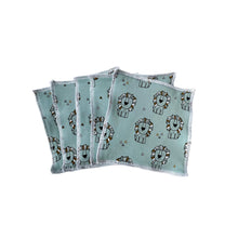 Load image into Gallery viewer, Reusable Wipes • Green Lions • READY TO SHIP • Baby & Children's • Kids •