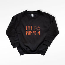 Load image into Gallery viewer, Little Pumpkin Baby & Children's Sweatshirt • MADE TO ORDER •