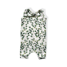 Load image into Gallery viewer, Eucalyptus Shortie Baby & Children's Romper • ORGANIC • Made To Order • Kids Romper •
