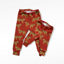 Load image into Gallery viewer, Rusty Leopard Baby & Children's Leggings • ORGANIC • MADE TO ORDER • Kids •