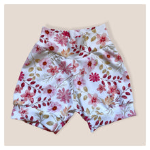 Load image into Gallery viewer, Pink Floral Baby & Children's Cuffed Shorts • READY TO SHIP •