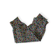 Load image into Gallery viewer, Grey Rainbow Drops Baby & Children's Cuffed Trousers • READY to SHIP • Kids •