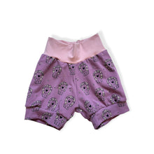 Load image into Gallery viewer, Purple Lions Baby & Children's Cuffed Shorts • READY TO SHIP • 18-24 Months • Kids Shorts •