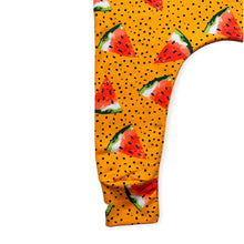Load image into Gallery viewer, Orange Watermelons Baby & Children's Romper • MADE TO ORDER • Kids Romper •