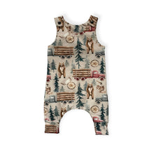 Load image into Gallery viewer, Bears & Trucks Baby & Children's Romper • READY TO SHIP • Kids •