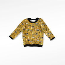 Load image into Gallery viewer, Mustard Bears & Arrows Baby & Children's Lightweight Jumper • MADE TO ORDER • Kids Jumper •